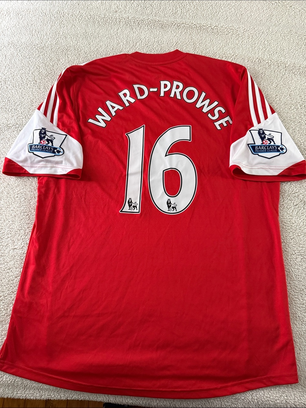 FC Southampton #16 James Ward-Prowse 2013-14 Adidas Home Premier League Jersey